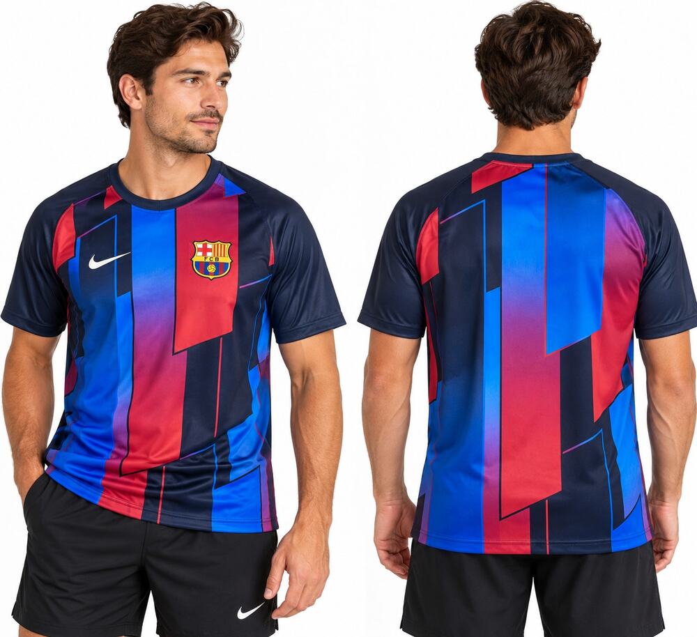 Nike FC Barcelona 2021/22 Pre Match Jersey Mens XL Dri Fit CW4874-452